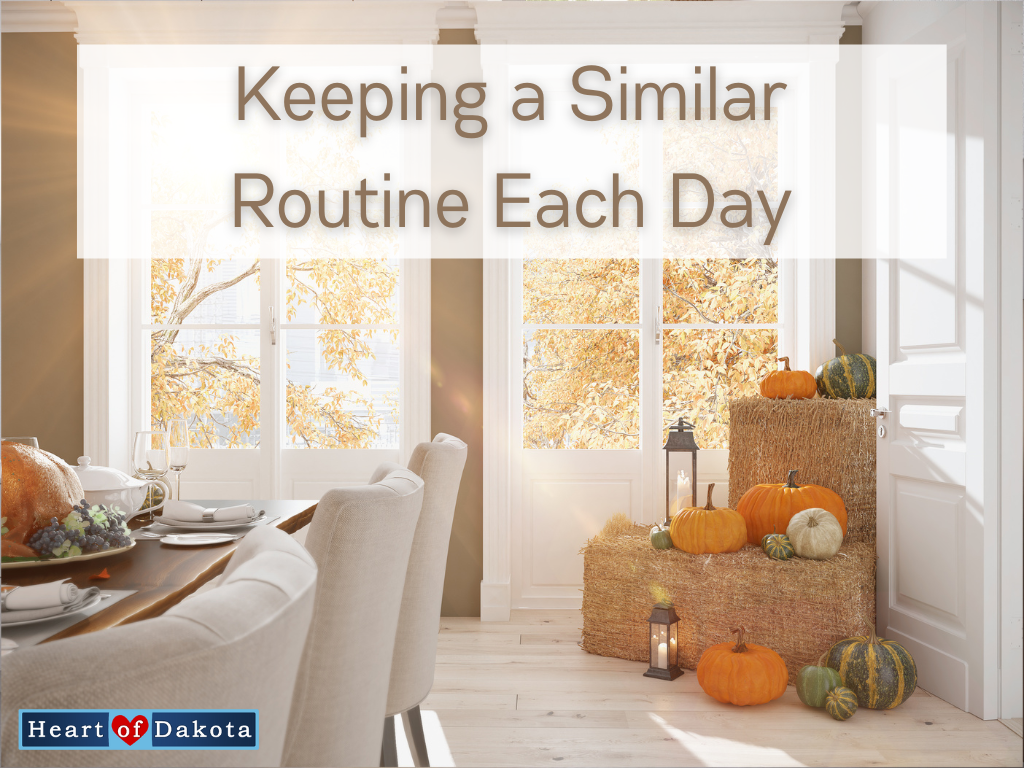 Read more about the article Keeping a Similar Routine Each Day