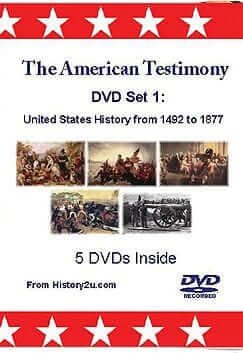 The American Testimony USB Video Set 1: US History from 1492 to 1877
