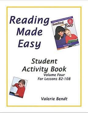 Reading Made Easy: Student Activity Book - Vol. 4