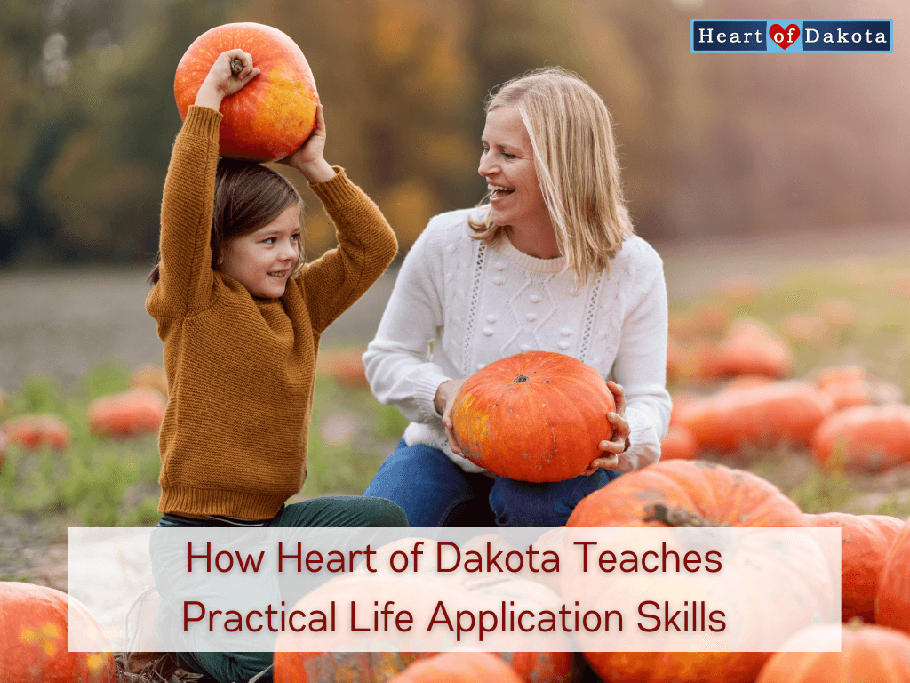 Read more about the article How Heart of Dakota Teaches Practical Life Application Skills