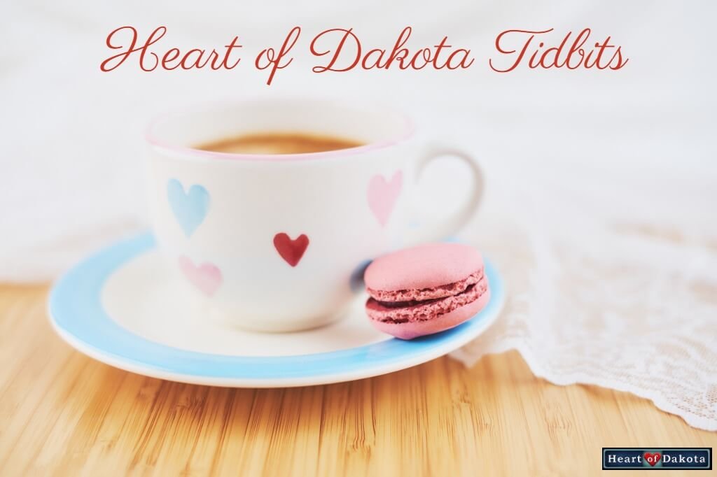 Heart of Dakota Tidbit From Our Warehouse to Your Doorstep