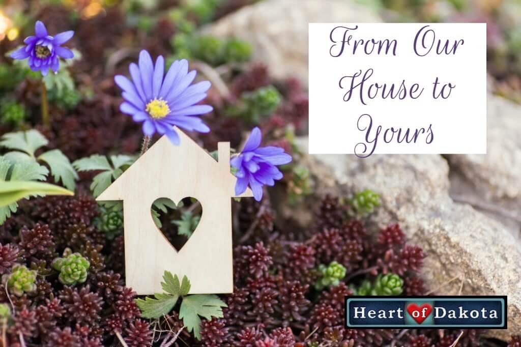 Heart of Dakota - From Our House to Yours - Setting up for U.S. History I Homeschool Curriculum