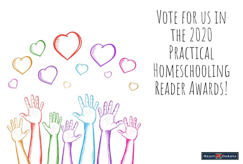 Vote for HOD in the 2020 Practical Homeschooling Reader Awards!