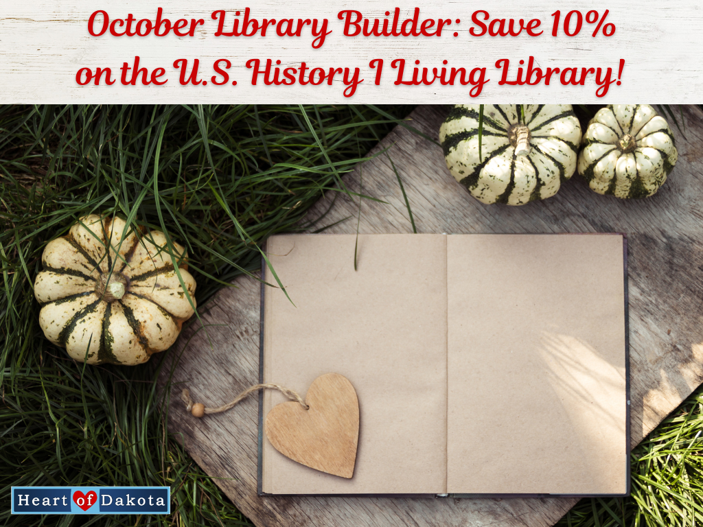 Read more about the article October Library Builder: Save 10% on the U.S. History I Living Library!