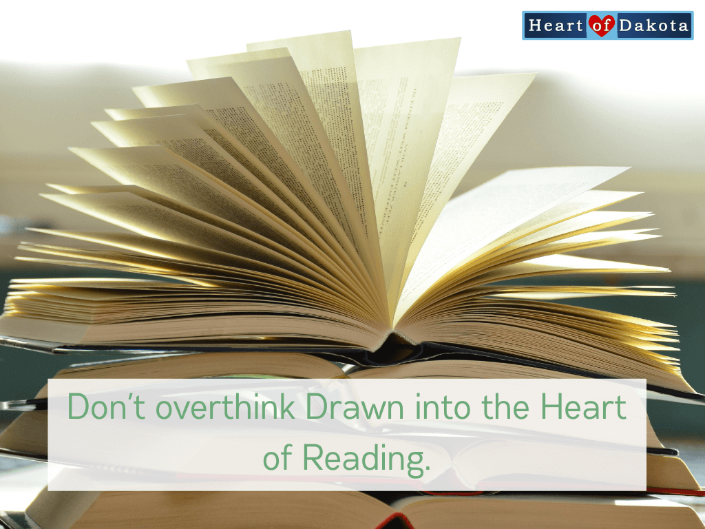 Read more about the article Don’t Overthink Drawn into the Heart of Reading