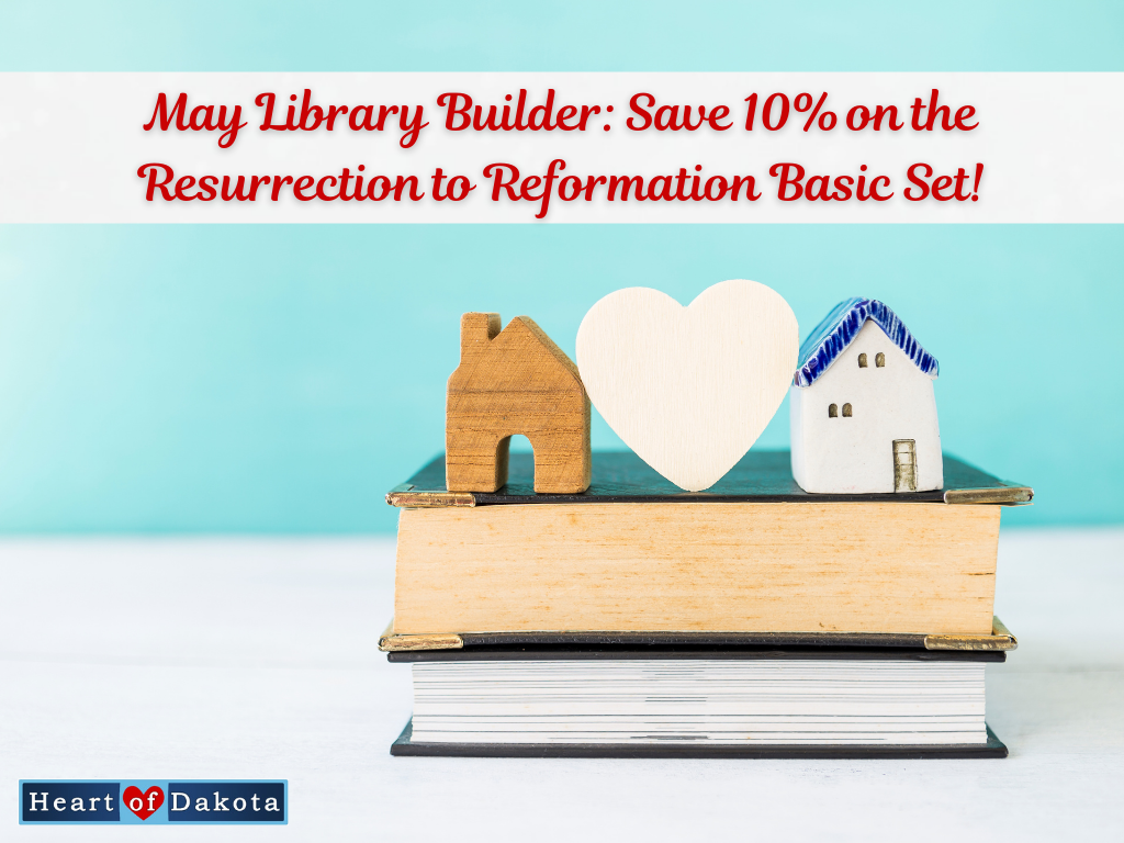 Read more about the article May Library Builder: Save 10% on the Resurrection to Reformation Basic Set!