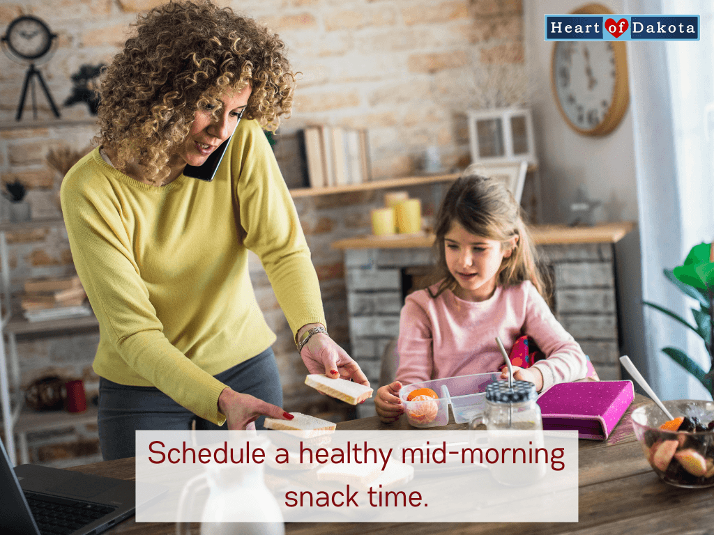 Read more about the article Schedule a Healthy Mid-Morning Snack Time