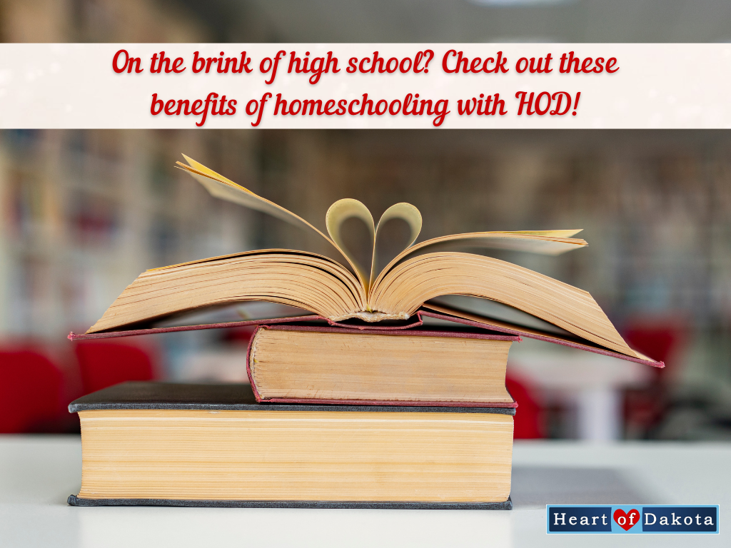 Read more about the article On the brink of high school? Check out these benefits of homeschooling with HOD!