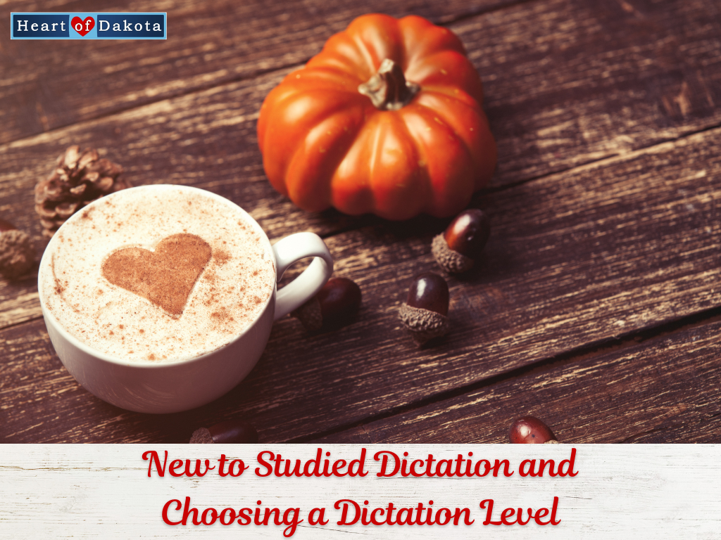 Read more about the article New to Studied Dictation and Choosing a Dictation Level