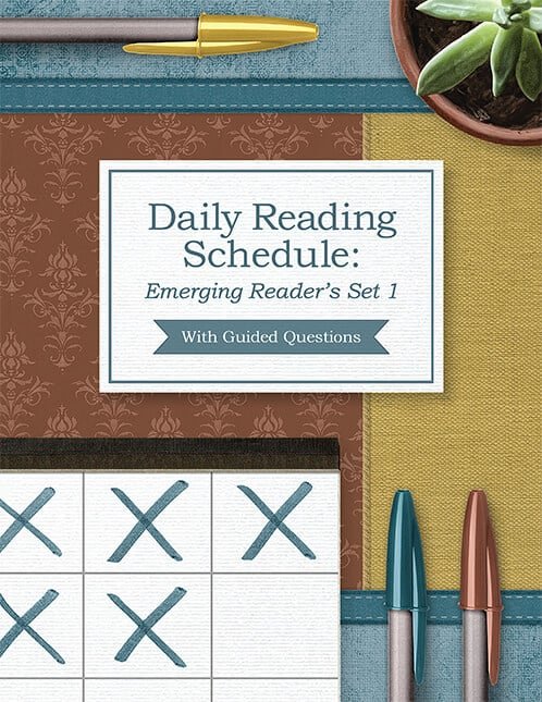 Emerging Reader's Set 1: Daily Reading Schedule (Pre-order)