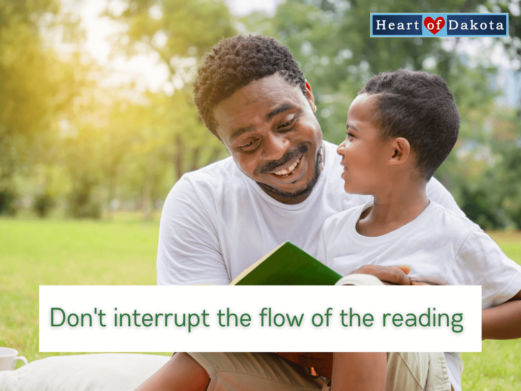 Read more about the article Don’t interrupt the flow of the reading.