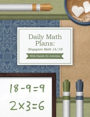 Daily Math Plans: Singapore Math 1A/1B