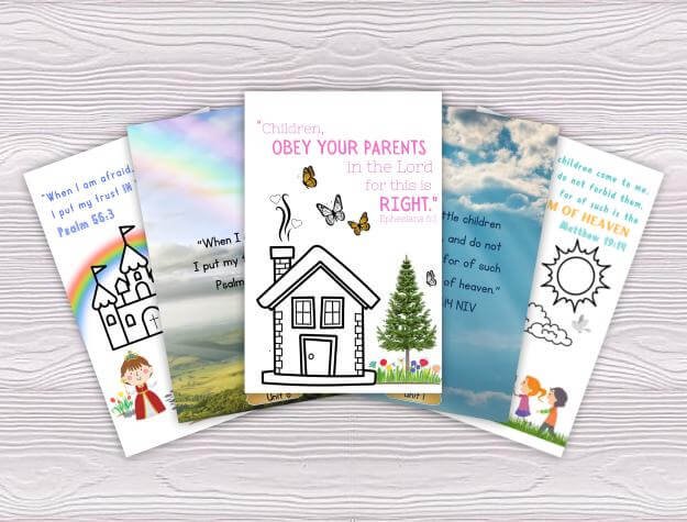 Little Hearts Scripture Memory Cards