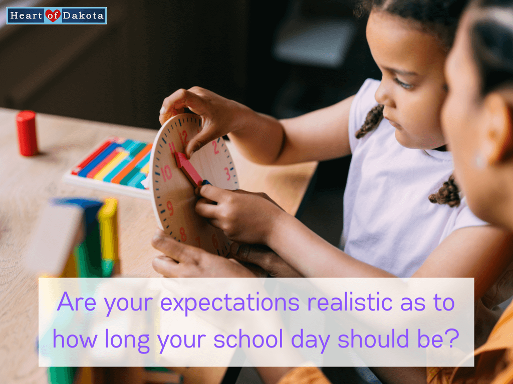 Read more about the article Are your expectations realistic as to how long your school day should be?