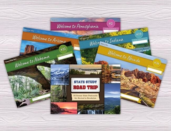 Scenic State Postcards